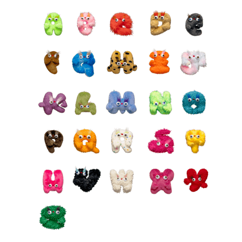 - - Alphabet Plush Set