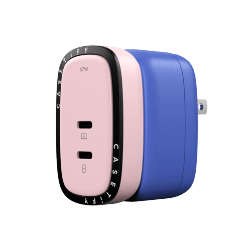 - - 67W Fast Charger - Pink/Blue (China)