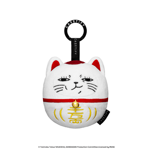 - - Dan Da Dan Daruma Turbo Granny Daruma Plush - White