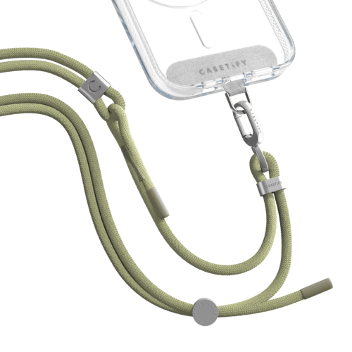 - - Rope Cross-body Strap - Khaki (6mm)
