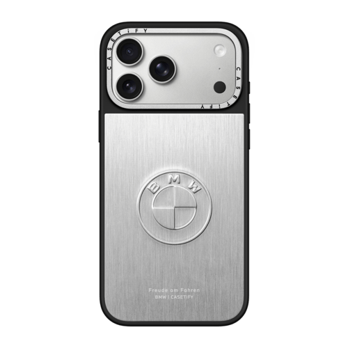 iPhone 17 Pro Max - BMW Aluminium Embossing Collectible Case - iPhone 17 Pro Max