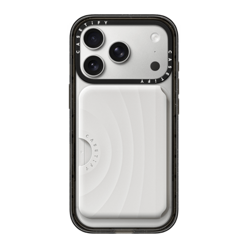 Snappy MagSafe Wallet - Snappy Ripple Wallet MagSafe Compatible - White