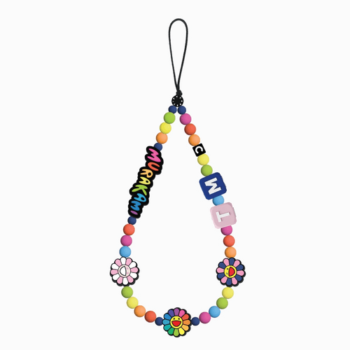   - FLOWERS (RAINBOW) PHONE CHARM & CHARM CUBE SET