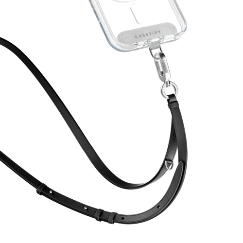 - - BioVeg Cross-body Strap - Black