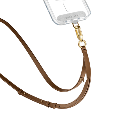 - - BioVeg Cross-body Strap - Tan