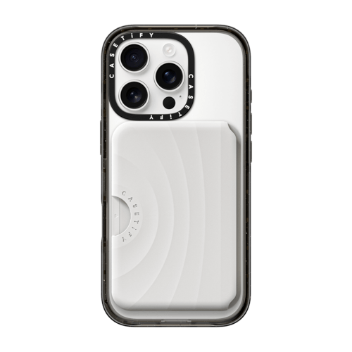 Snappy MagSafe Wallet - Snappy Ripple Wallet MagSafe Compatible - White