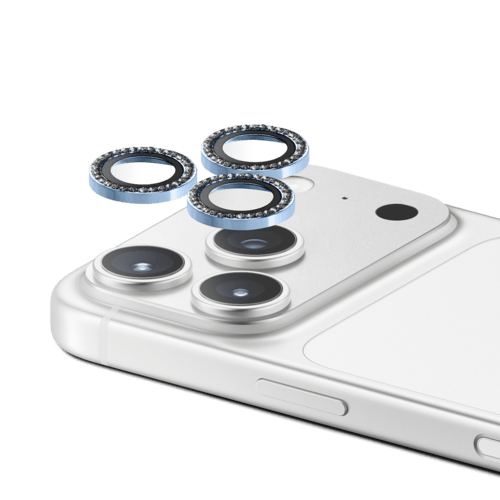 iPhone 17 Pro Max - iPhone 17 Pro Max Camera Lens Gem - Baby Blue