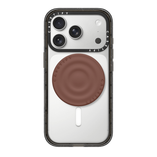 Snappy Grip Stand - Snappy™ Ripple Grip Stand - Chocolate