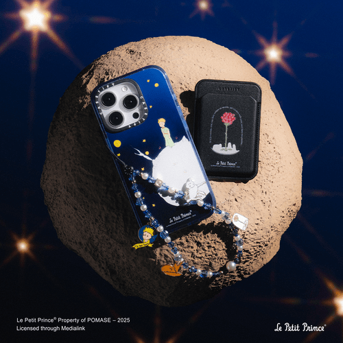 - - Le Petit Prince Special Set - iPhone 16 Pro Max MagSafe Imapct Case + Wallet + Phone Charm