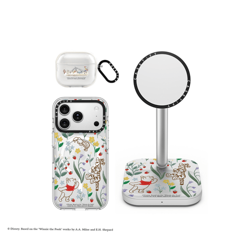 - - Winnie The Pooh Embroidered Floral Pattern Special Set