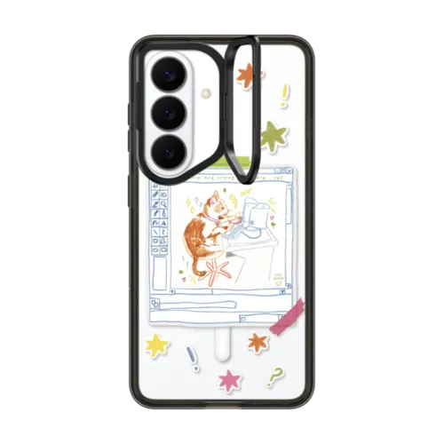 Galaxy S26 - Hardworking Cat