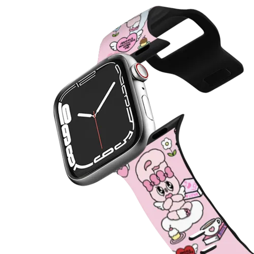 Apple Watch Series 4-6, SE (40mm) - Esther Bunny StickerMania watchband