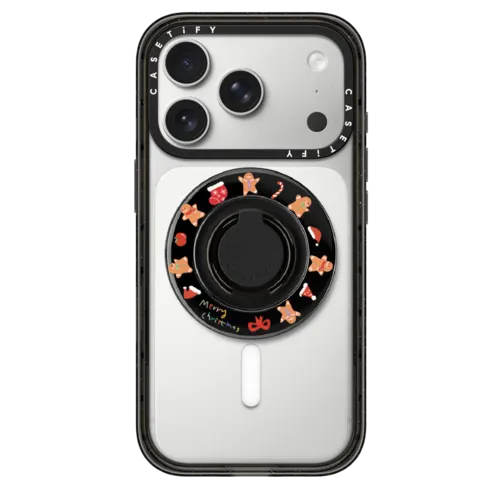 Snappy Ring Holder - Gingerbread Man Snappy Ring Holder