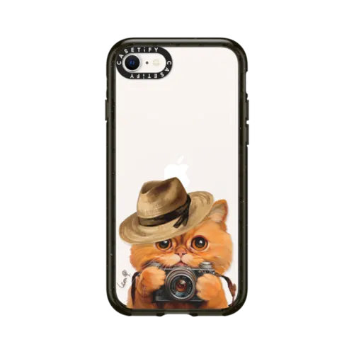 iPhone SE (2022) - Amber Cat by LeonLollipop