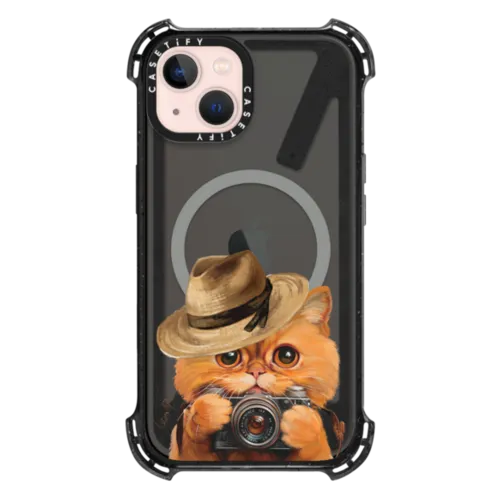 iPhone 13 - Amber Cat by LeonLollipop