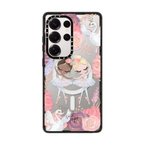 Galaxy S25 Ultra - Swan Lake Ballet Roses and Ballerinas by Nature Magick