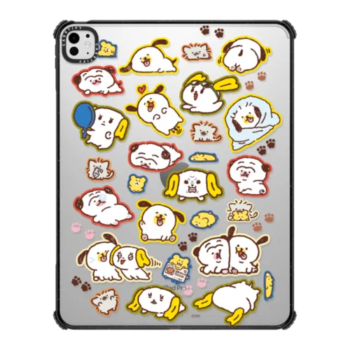 iPad Pro 13-inch (M4/M5) - All My Lazy Friends Sticker Tablet Case