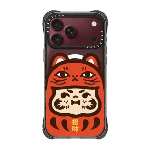 iPhone 18 Pro Max - PP Baby Lucky Cat Daruma Red Case