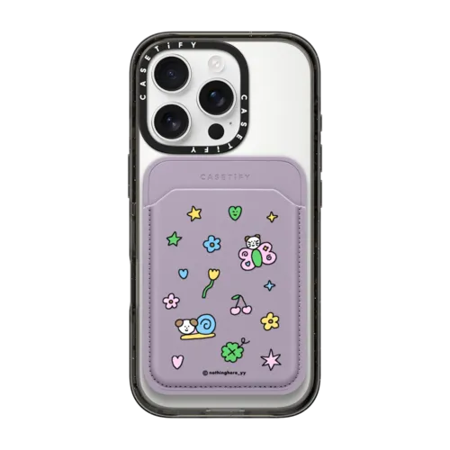 Snappy MagSafe Wallet - Enjoy The Springtime