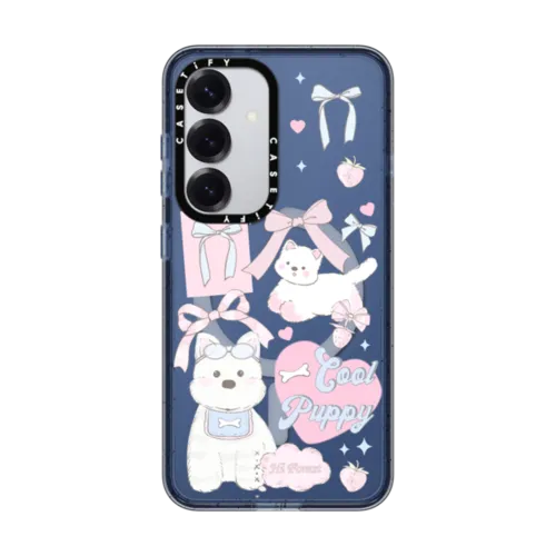 Galaxy S25 - Ribbon Puppy