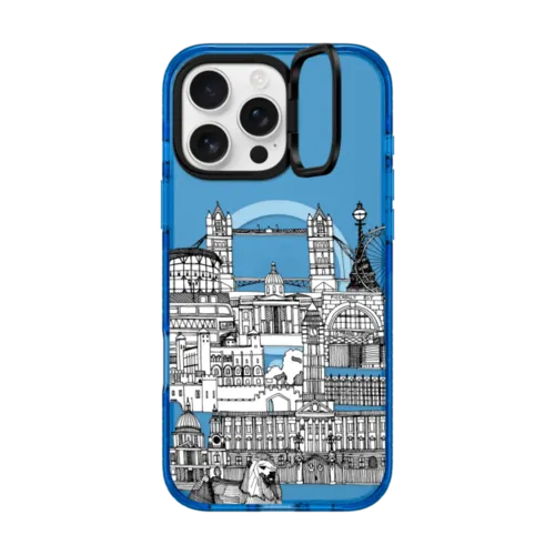 iPhone 16 Pro Max - London toile transparent