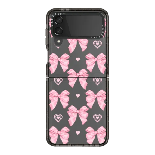Galaxy Z Flip4 - Pink bows