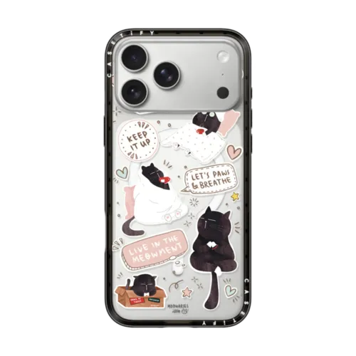 iPhone 17 Pro Max - Self care is health care sticker case by Moonaries illo