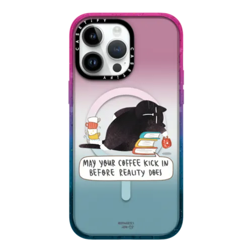 iPhone 14 Pro Max - May your coffee kick in before reality does