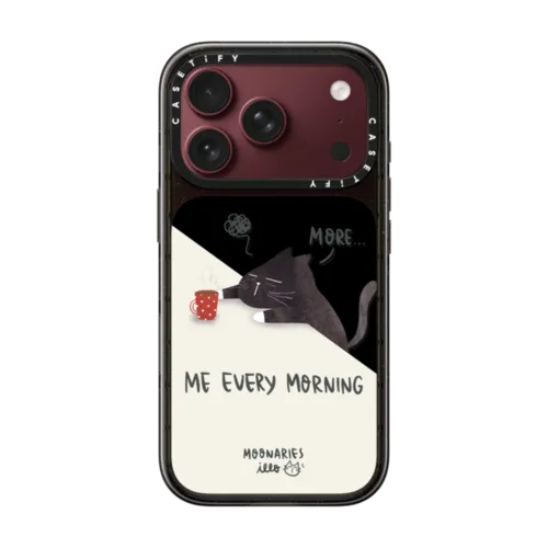 iPhone 18 Pro - Me every morning by Moonaries illo