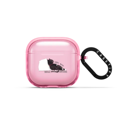 AirPods 4 - Very busy doing nothing by Moonaries illo