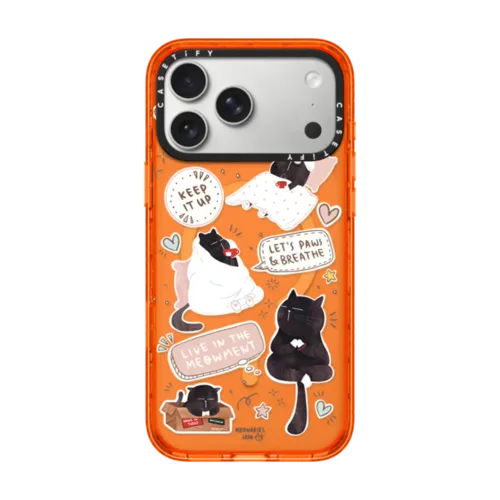 iPhone 17 Pro Max - Self care is health care sticker case by Moonaries illo