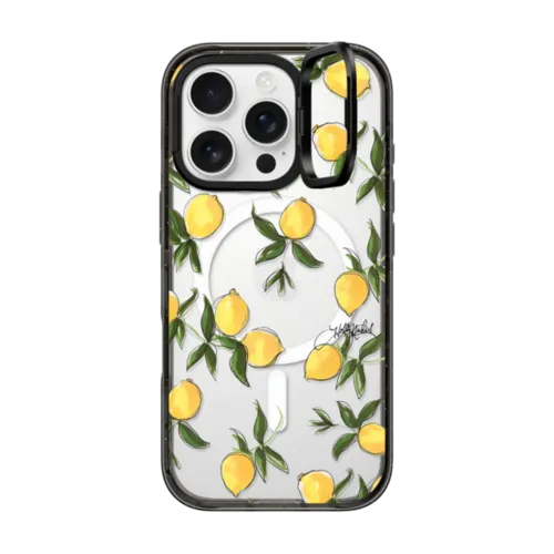 iPhone 16 Pro - Holly Nichols Collection, Lemon Print Case