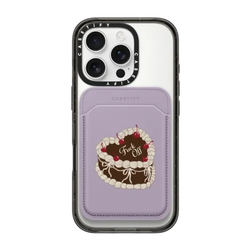Snappy MagSafe Wallet - Fuck Off Sweetheart Cake