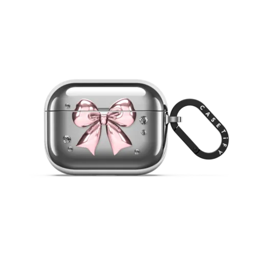 AirPods Pro 3 - Metallic Pink Ribbon