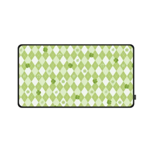 Desk Mat - Lucky Go Clover