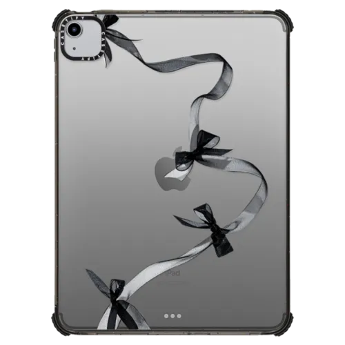 iPad Air (4th/5th gen) - Black Organza Ribbons