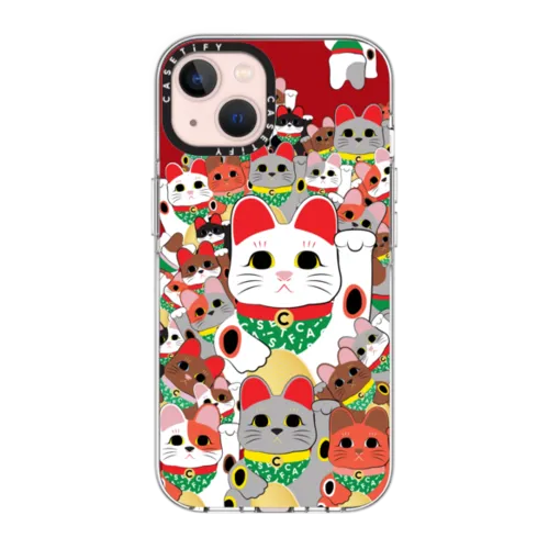 iPhone 13 - Lucky Cat Parade - Cherry on Top