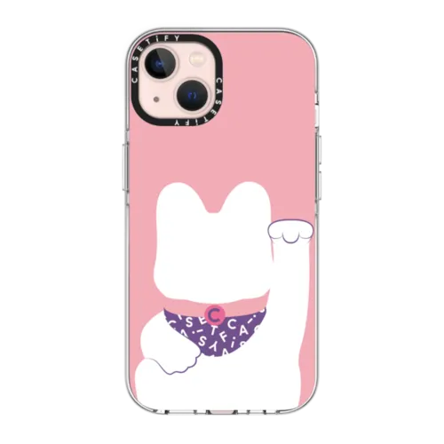 iPhone 13 - Lucky Cat Pink - Blank Slate