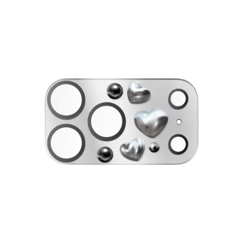 iPhone 17 Pro Max (Lens Protector) - Chrome Love