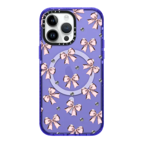 iPhone 14 Pro Max - Metallic Pink Ribbon