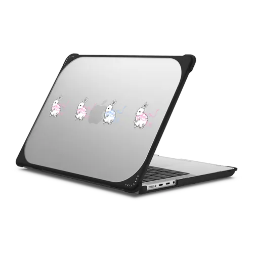 MacBook Pro 14-inch (M1 - M4) - Bunnies Love Plaid