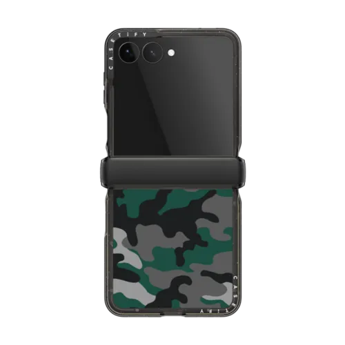 Galaxy Z Flip8 - Camo Over - Black