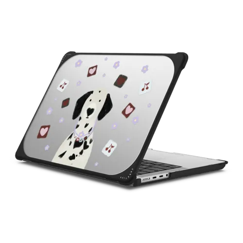 MacBook Pro 14-inch (M1 - M5) - Dalmatian Hearts