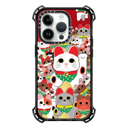 iPhone 14 Pro - Lucky Cat Parade - Cherry on Top