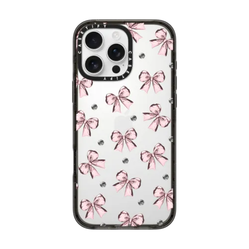 iPhone 16 Pro Max - Metallic Pink Ribbon