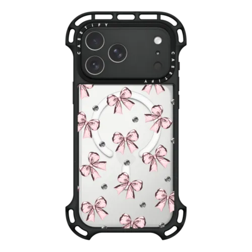 iPhone 17 Pro Max - Metallic Pink Ribbon