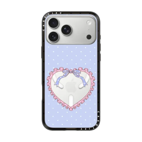 iPhone 17 Pro Max - Ruffle Heart Frame