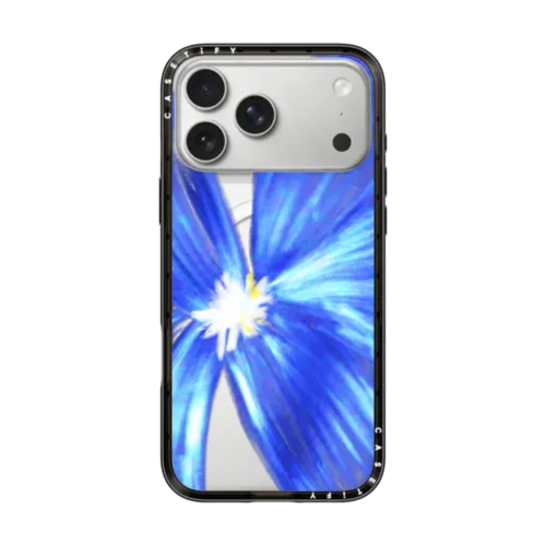 iPhone 17 Pro Max - Floral Spell - Blue Heart