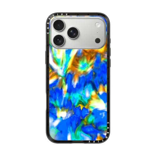 iPhone 17 Pro Max - Floral Spell - Royal Blue
