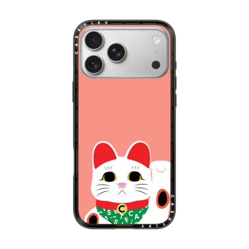 iPhone 17 Pro Max - Waving Lucky Cat - Ros